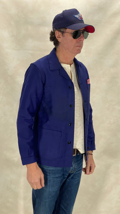 Size 42EU Vintage French Moleskin Jacket | Classic Retro Style | NOS | USA Vintage BCN-AJ357 Studio