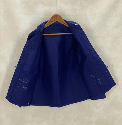 Size 42EU Vintage French Moleskin Jacket | Classic Retro Style | NOS | USA Vintage BCN-AJ357 Studio