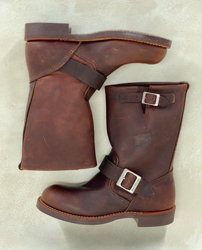 Size 5.5D (37.5 Euro) RW 2991 Heritage Engineer Boots, Made in USA Factory Seconds-AJ357 Studio