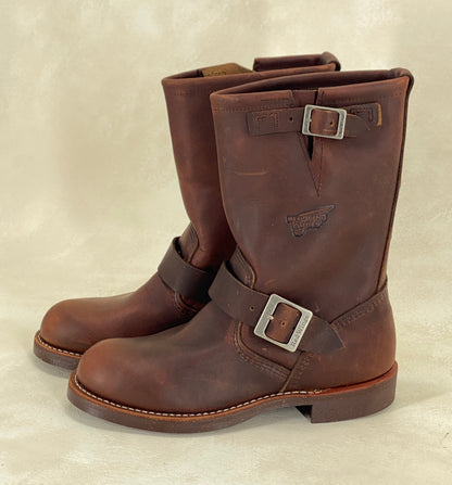 Size 5.5D (37.5 Euro) RW 2991 Heritage Engineer Boots, Made in USA Factory Seconds-AJ357 Studio