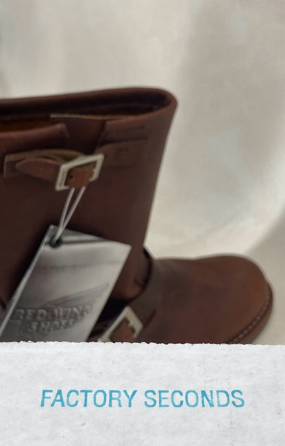 Size 5.5D (37.5 Euro) RW 2991 Heritage Engineer Boots, Made in USA Factory Seconds-AJ357 Studio