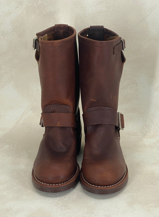 Size 4.5D (36 Euro) RW 2991 Heritage Engineer Boots, Made in USA Factory Seconds-AJ357 Studio