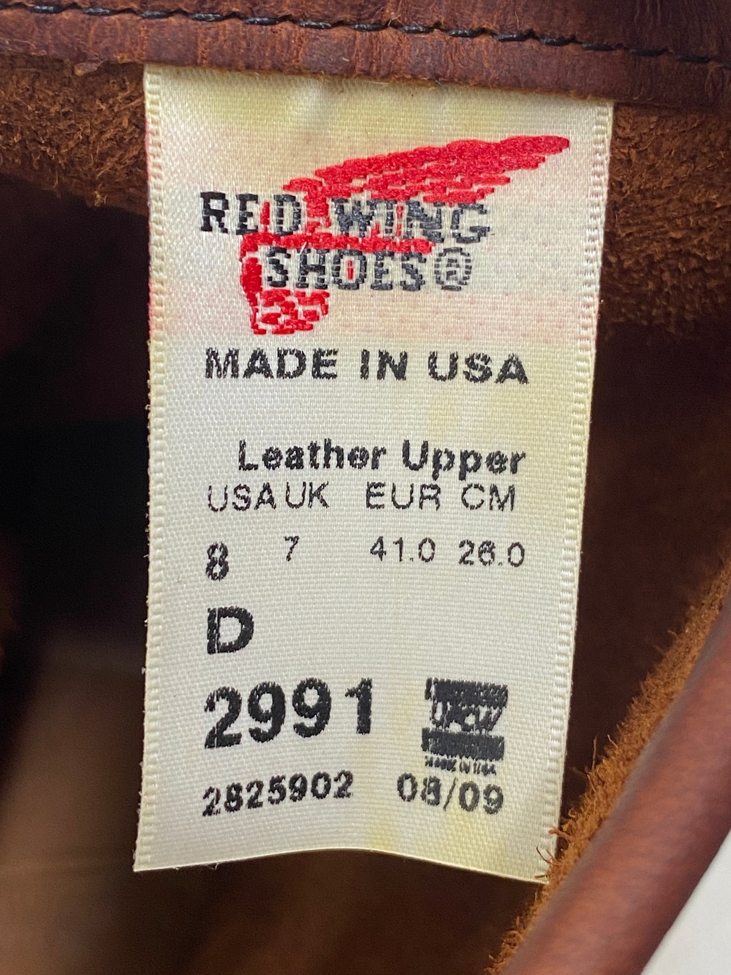 Size 8D (41 Euro) RW 2991 Heritage Engineer Boots, Made in USA Factory Seconds - USA Vintage Bcn