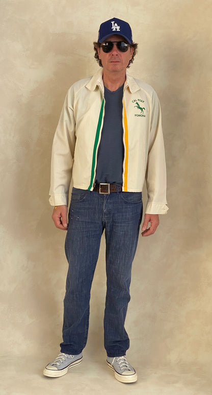Size Small, 60s Vintage Cotton Jacket Made in USA-AJ357 Studio