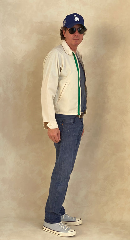 Size Small, 60s Vintage Cotton Jacket Made in USA-AJ357 Studio