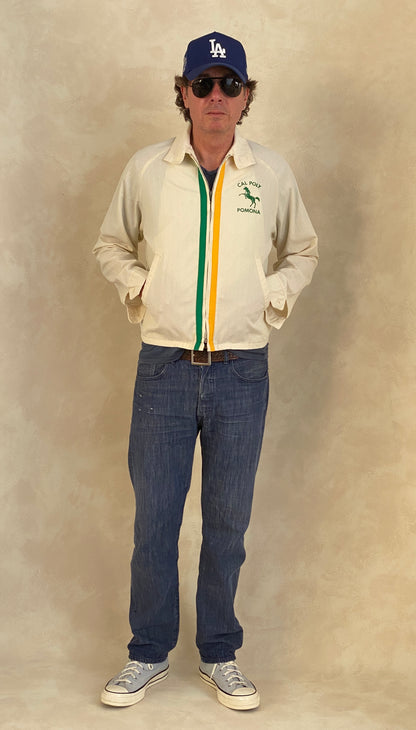 Size Small, 60s Vintage Cotton Jacket Made in USA-AJ357 Studio