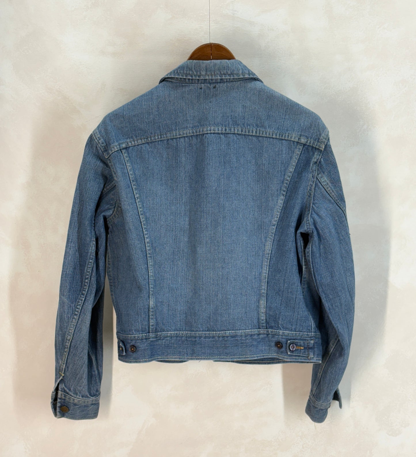 Size 40US / 50EU. Vintage 1980s Lee Denim Jacket – 2 Chest Pockets – Made in USA - USA Vintage Bcn