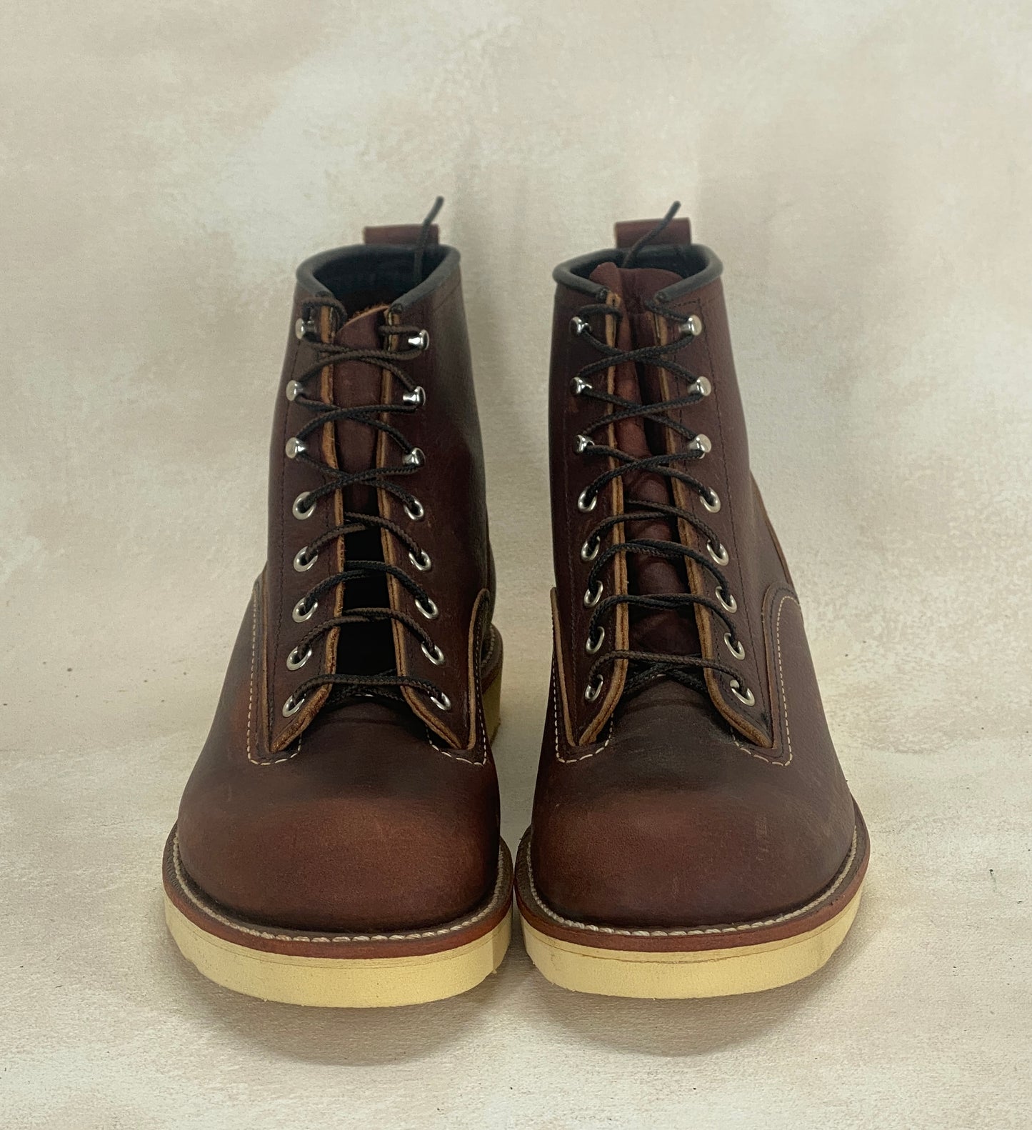 Size 9 D (42 Euro) R W Lineman 2906 Boots Made In USA. Seconds - USA Vintage Bcn