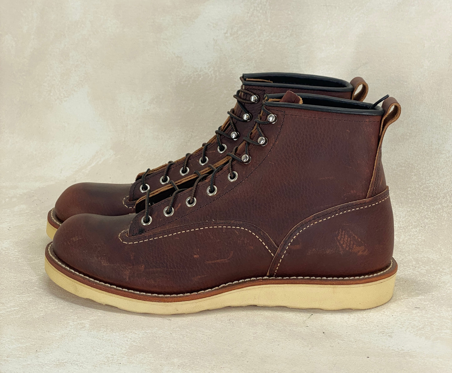 Size 9 D (42 Euro) R W Lineman 2906 Boots Made In USA. Seconds - USA Vintage Bcn