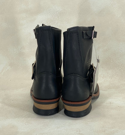 Red Wing Size 7 D (39 EU) 8178 Black Leather Boots-AJ357 Studio