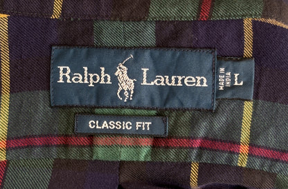 Ralph Lauren CLASSIC FIT Plaid Button-Down Shirt