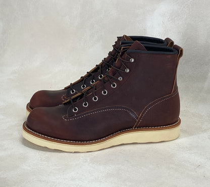 Size 7.5 D (40 Euro) R W Lineman 2906 Boots Made In USA. Factory Seconds-shoe-AJ357 Studio
