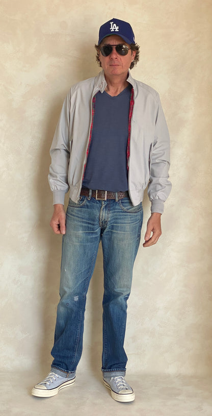 Size Small 80s Vintage Light Zipper Jacket-AJ357 Studio