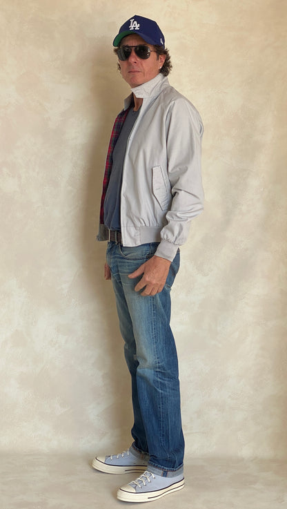 Size Small 80s Vintage Light Zipper Jacket-AJ357 Studio