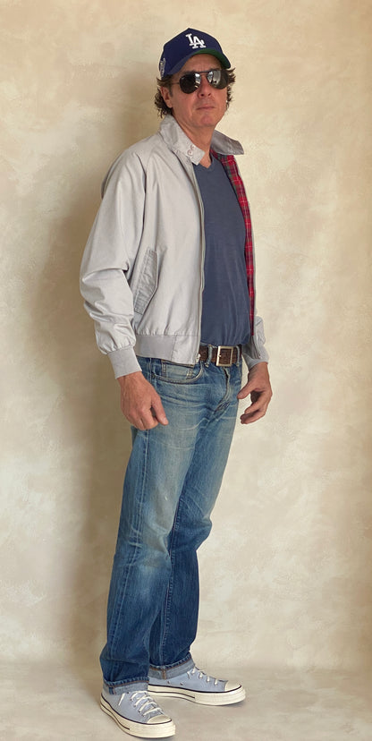 Size Small 80s Vintage Light Zipper Jacket-AJ357 Studio
