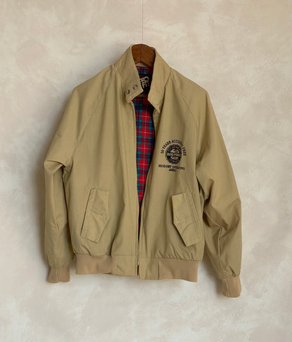 Size Medium Vintage Light Zipper Jacket Made in USA-AJ357 Studio