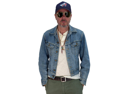 Size 36US / 46EU. Authentic 1970s Lee Union Made Denim Jacket – Made in USA – Two Chest Pockets - USA Vintage Bcn