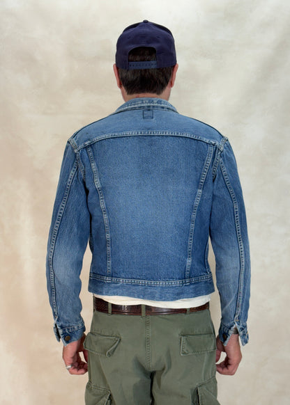 Size 36US / 46EU. Authentic 1970s Lee Denim Jacket – Made in USA – Two Chest Pockets-AJ357 Studio