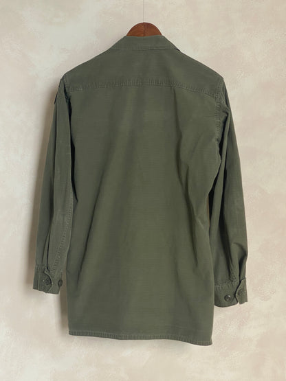 Authentic 60s US Army Vintage Vietnam Jungle Jacket | Size Small Long | Timeless Military Style-AJ357 Studio