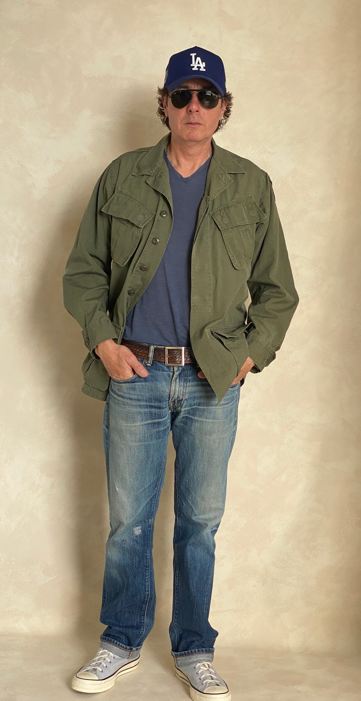Authentic 60s US Army Vintage Vietnam Jungle Jacket | Size Small Long | Timeless Military Style-AJ357 Studio
