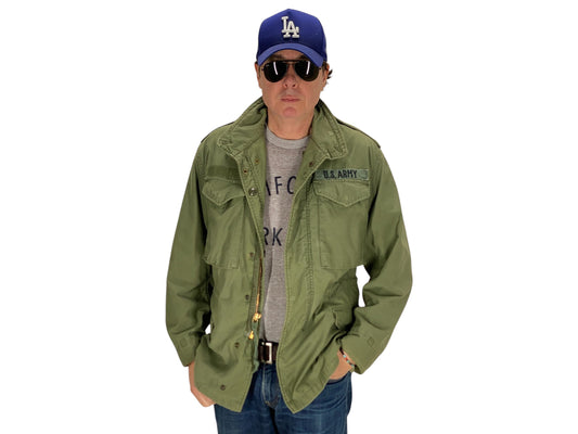 Small Reg. Authentic 1973 John Owbey US Army Vintage M-65 field jacket - USA Vintage Bcn
