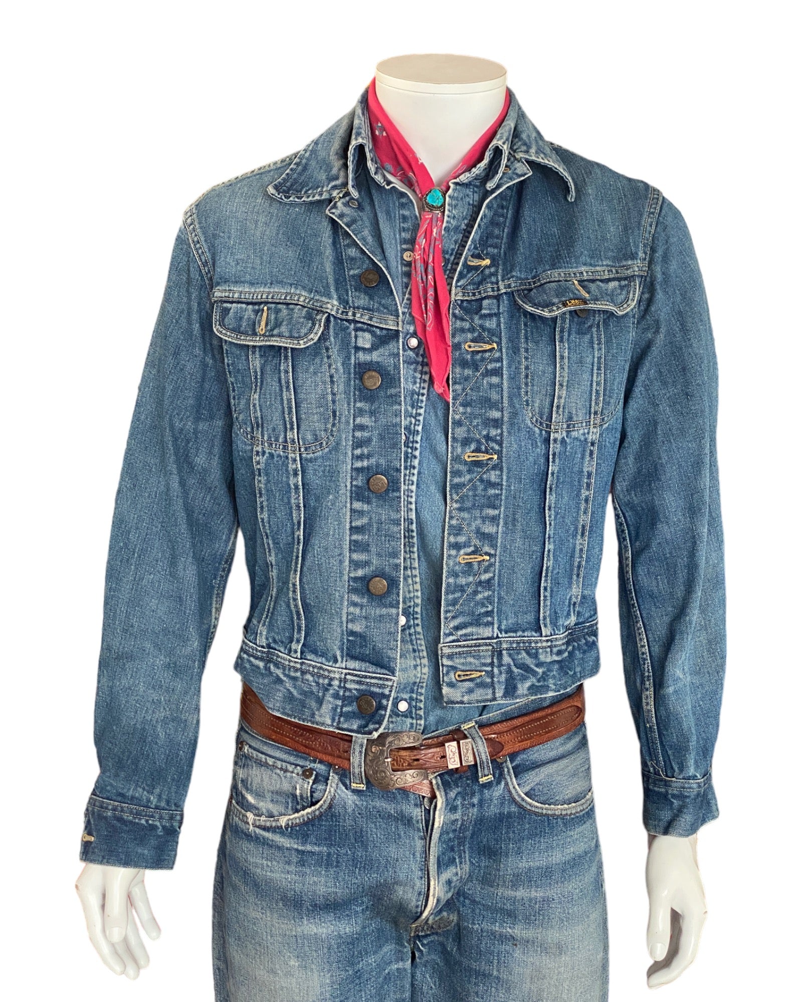 Vintage 70s Lee Denim Jacket Made in USA | AJ357 Studio – AJ357 Studio