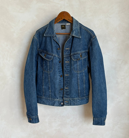 Vintage 70s Lee Union Made Denim Jacket  Made in USA  Size 44-46US / 54-56EU