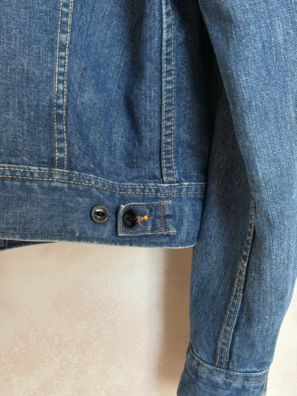 Vintage 70s Lee Union Made Denim Jacket  Made in USA  Size 44-46US / 54-56EU