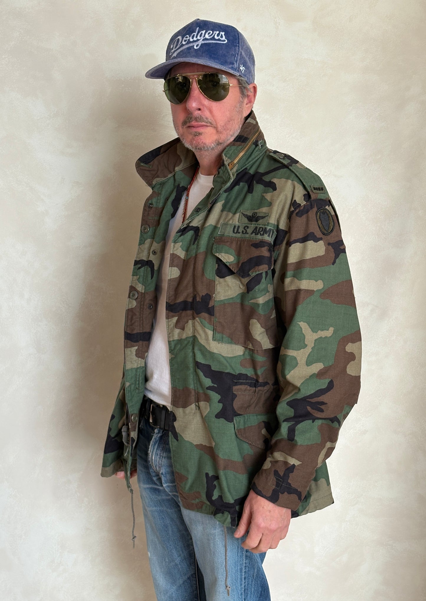 Authentic 1982 DBU US Army M-65 Field Jacket  – Size Medium Regular
