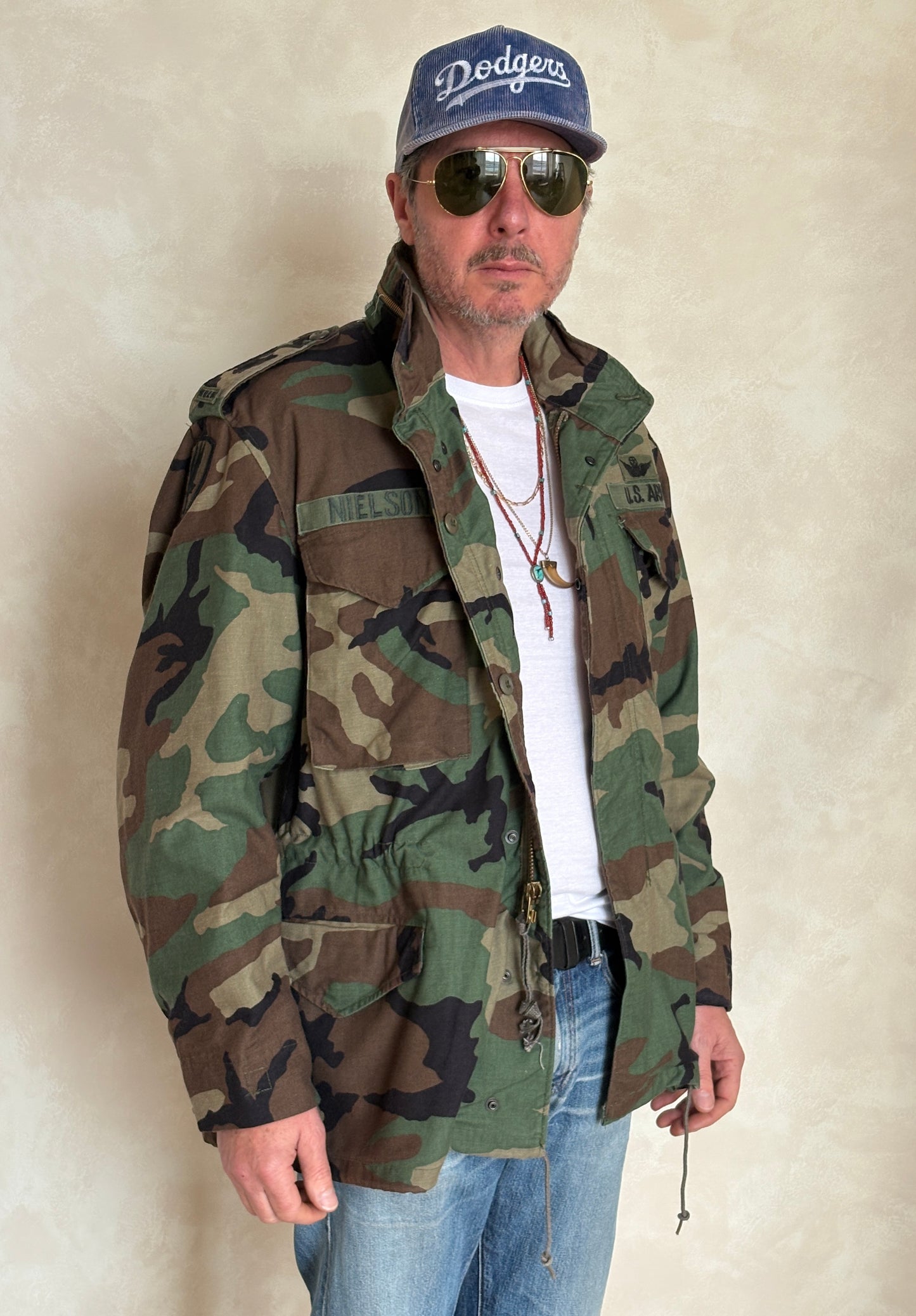 Authentic 1982 DBU US Army M-65 Field Jacket  – Size Medium Regular