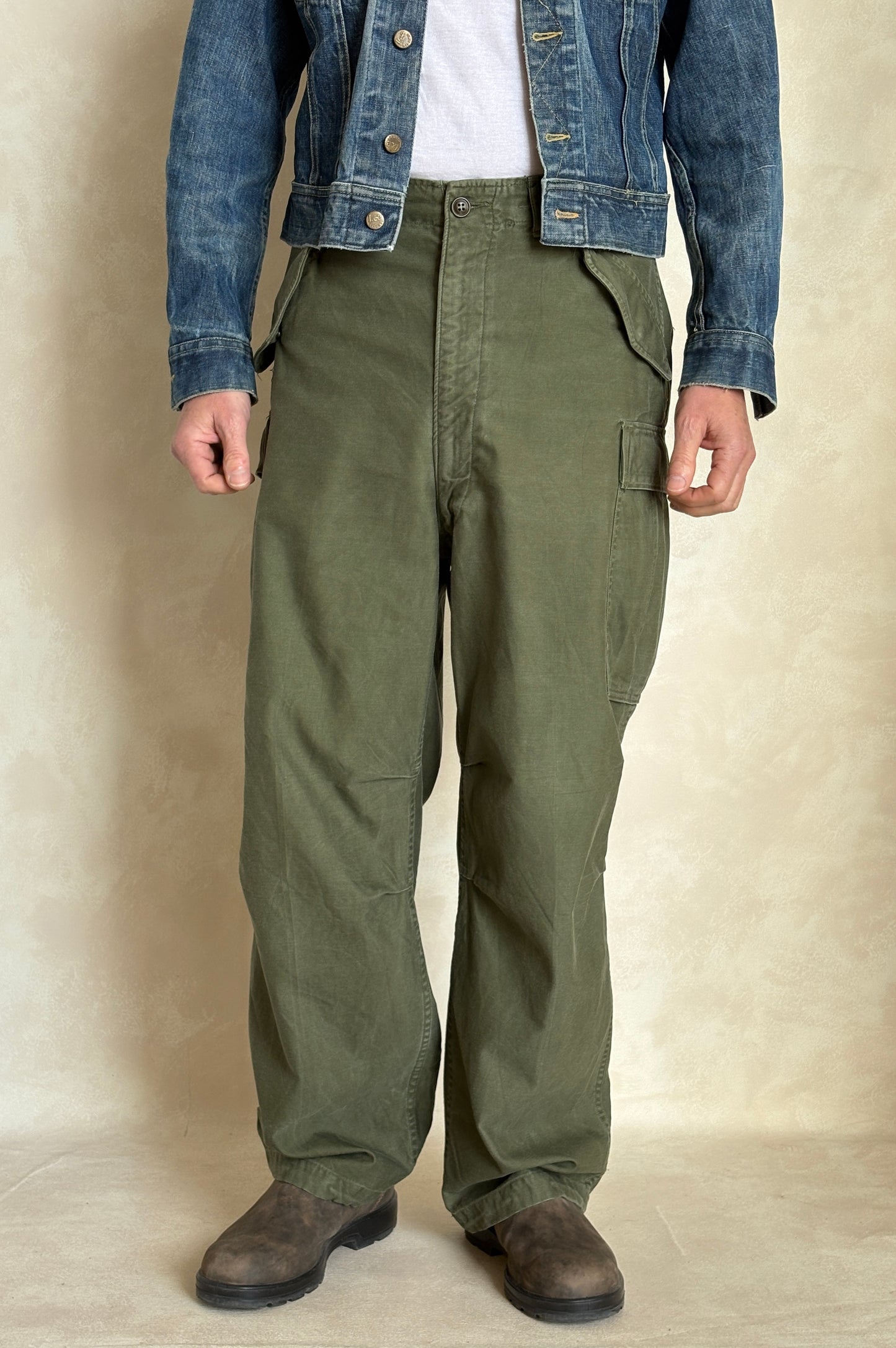 Vintage M-51 US Army Field Cargo Pants – Made in USA - Size Medium  Military Trousers