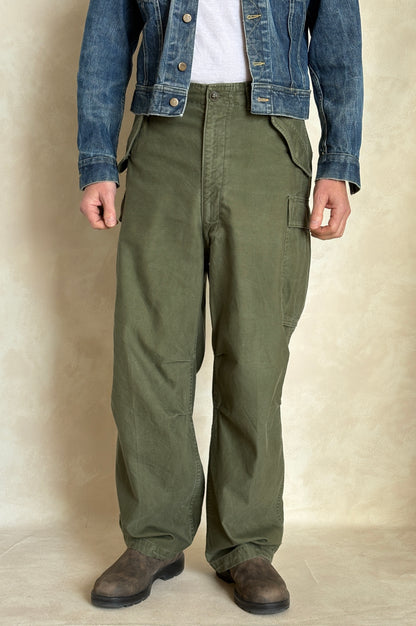 Vintage M-51 US Army Field Cargo Pants – Made in USA - Size Medium  Military Trousers
