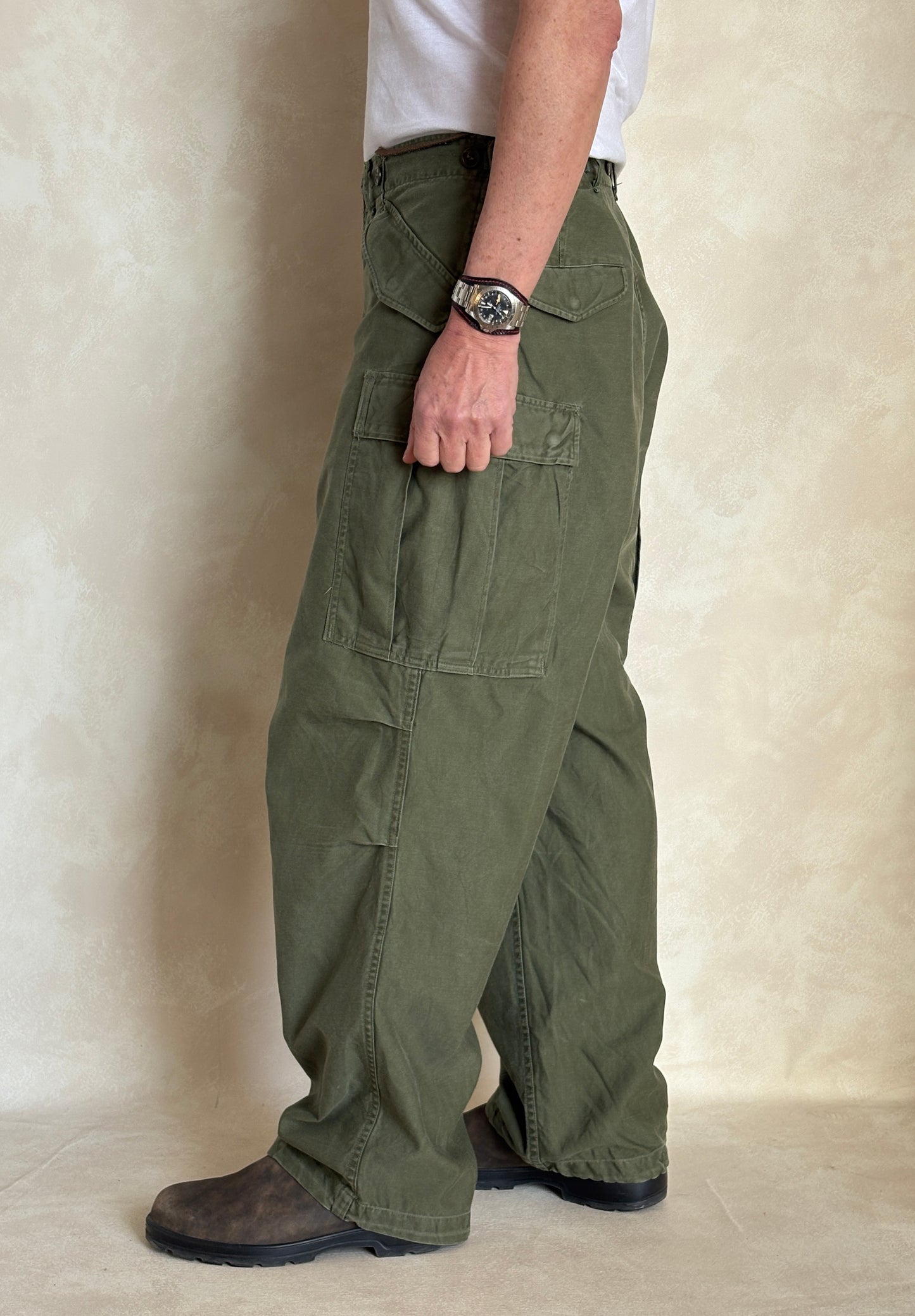 Vintage M-51 US Army Field Cargo Pants – Made in USA - Size Medium  Military Trousers
