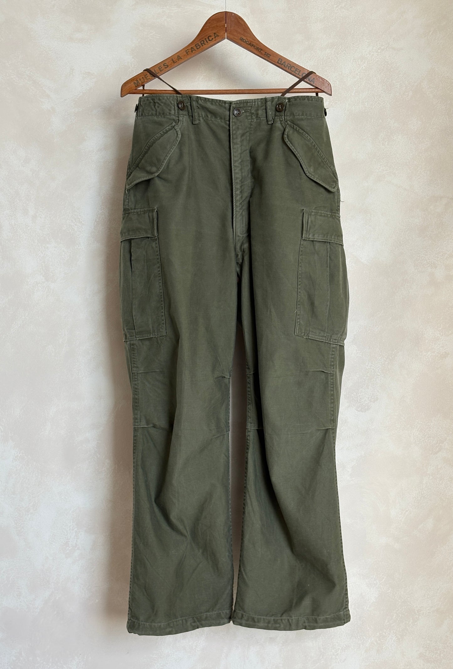 Vintage M-51 US Army Field Cargo Pants – Made in USA - Size Medium  Military Trousers