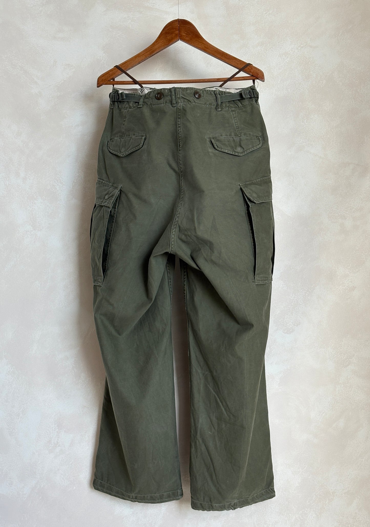 Vintage M-51 US Army Field Cargo Pants – Made in USA - Size Medium  Military Trousers