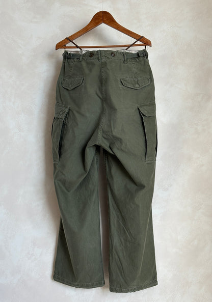 Vintage M-51 US Army Field Cargo Pants – Made in USA - Size Medium  Military Trousers