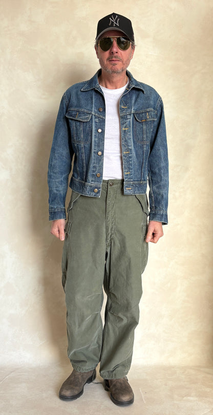 Vintage M-51 US Army Field Cargo  Pants – Made in USA -Medium- Military Trousers