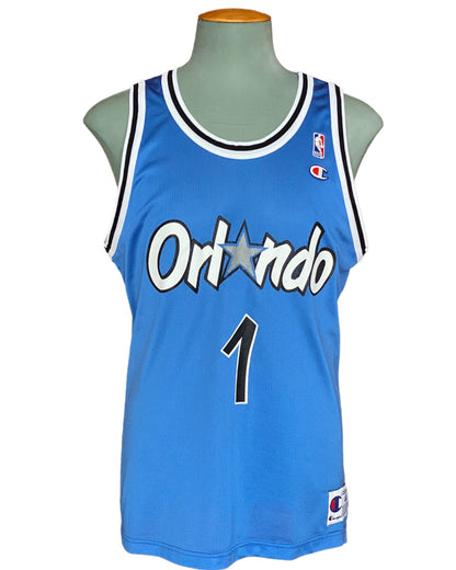 Size 44. #1 Hardaway Orlando 90s Champion NBA Jersey Made in USA-AJ357 Studio