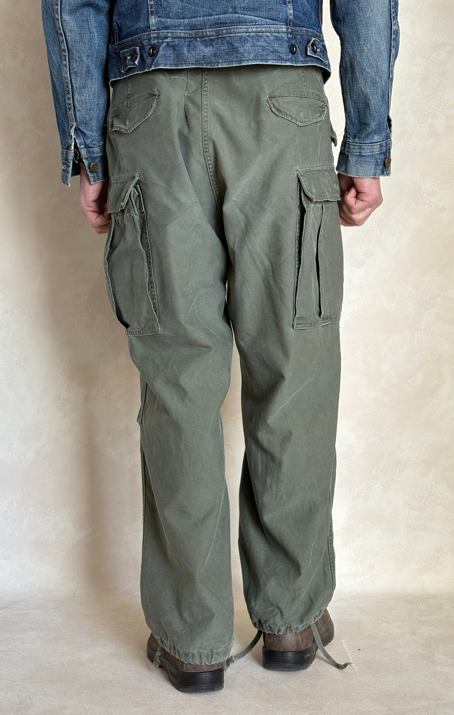 Vintage M-51 US Army Field Cargo  Pants – Made in USA -Medium- Military Trousers