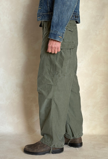 Vintage M-51 US Army Field Cargo  Pants – Made in USA -Medium- Military Trousers