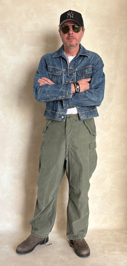 Vintage M-51 US Army Field Cargo  Pants – Made in USA -Medium- Military Trousers