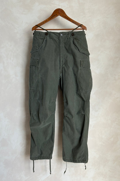 Vintage M-51 US Army Field Cargo  Pants – Made in USA -Medium- Military Trousers
