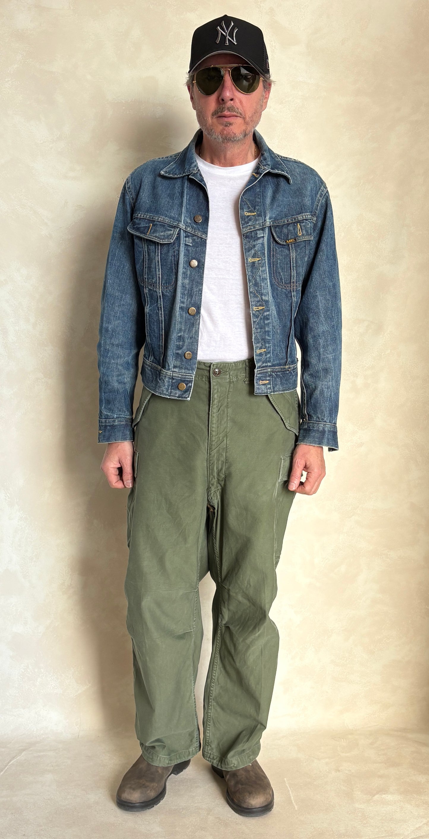 Vintage M-51 US Army Field Cargo Pants – Made in USA - Size Medium-  Military Trousers