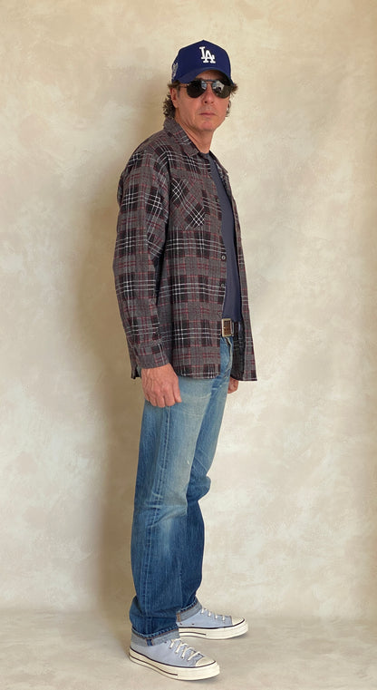 Large Vintage 90s Flannel Shirt | Classic Retro Style | USA Vintage BCN-AJ357 Studio