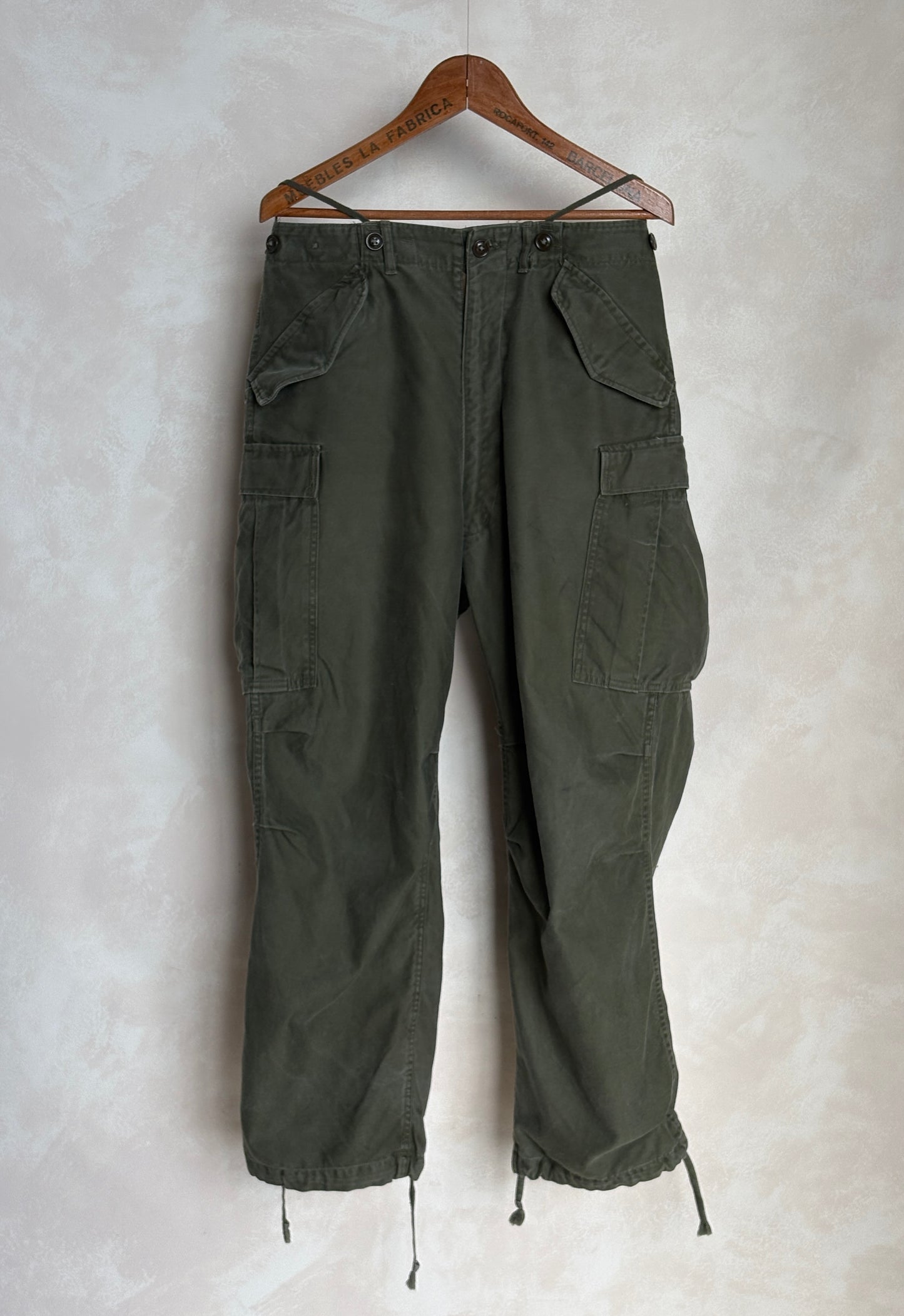 Vintage M-51 US Army Field Cargo Pants – Made in USA - Size Medium  Military Trousers