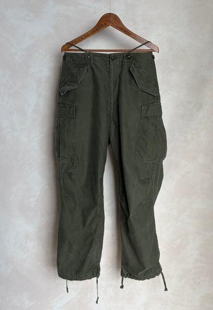Vintage M-51 US Army Field Cargo Pants – Made in USA - Size Medium  Military Trousers