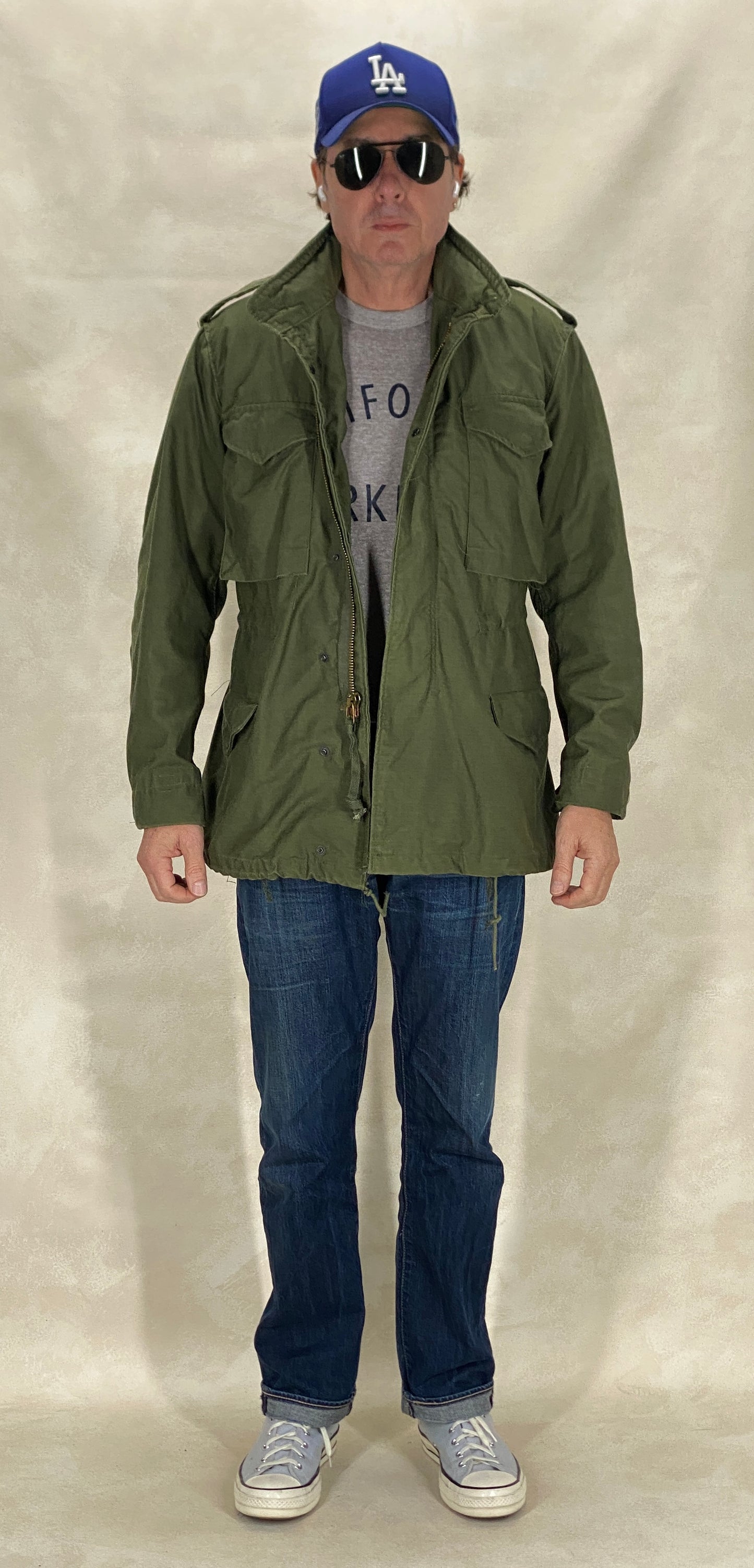 Authentic 1980 US Army M-65 Field Jacket – Vintage Military Combat Coat – Size Small Regular – Made in USA