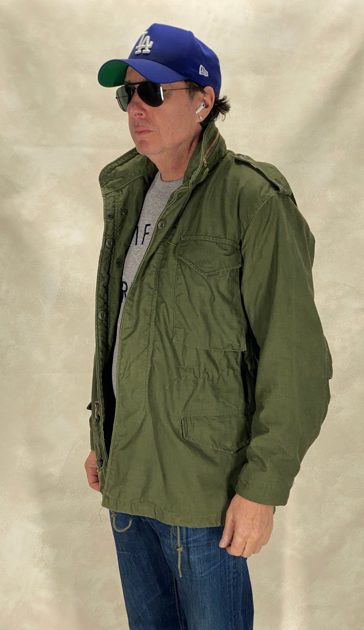 Authentic 1980 US Army M-65 Field Jacket – Vintage Military Combat Coat – Size Small Regular – Made in USA