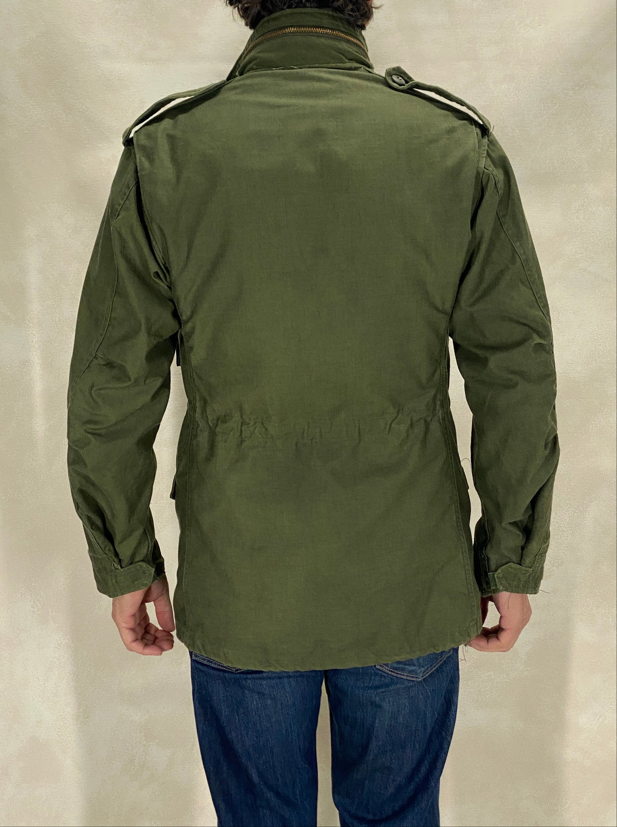 Authentic 1980 US Army M-65 Field Jacket – Vintage Military Combat Coat – Size Small Regular – Made in USA-military-AJ357 Studio