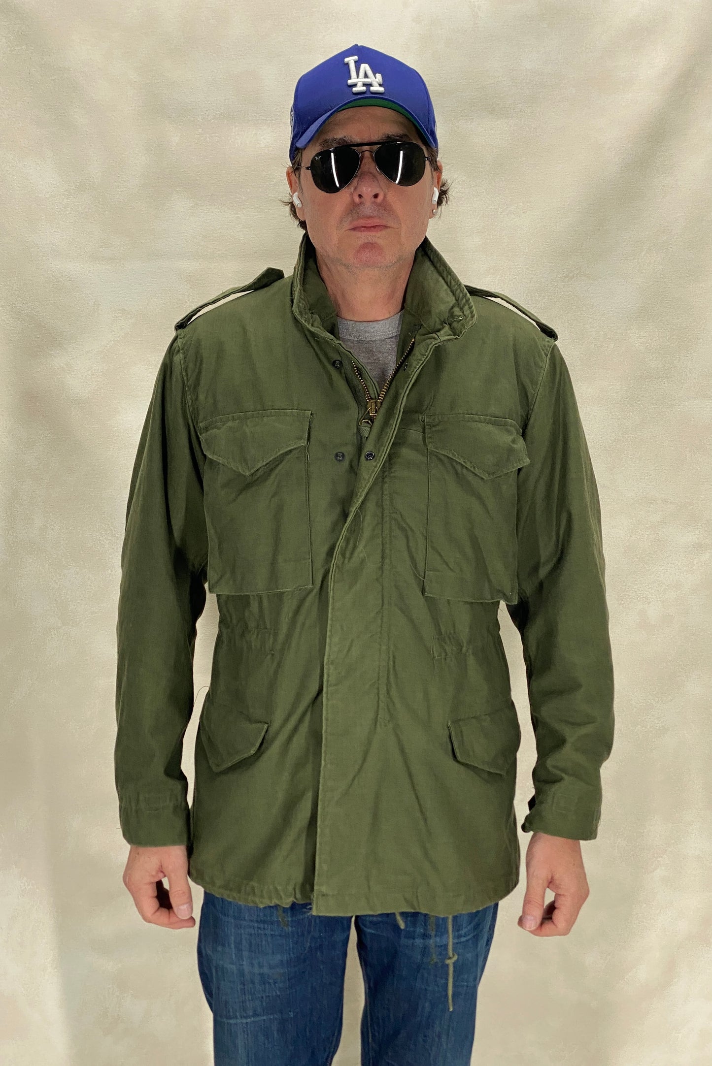 Authentic 1980 US Army M-65 Field Jacket – Vintage Military Combat Coat – Size Small Regular – Made in USA